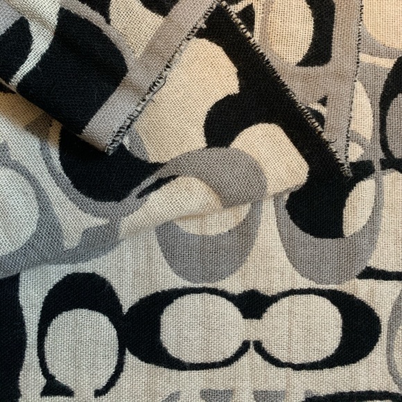 Coach Wool Scarf - Picture 2 of 3